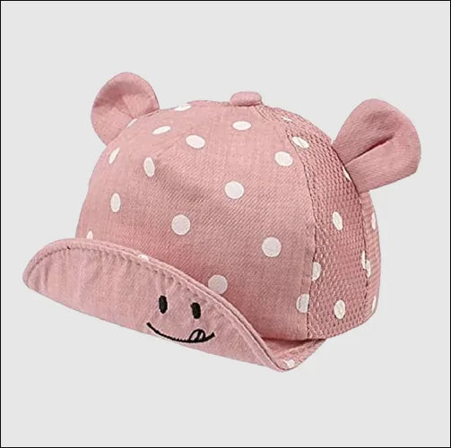 Toddler Sun Hat with Cute Dots